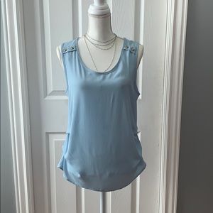 Sky Blue Halter Shirt